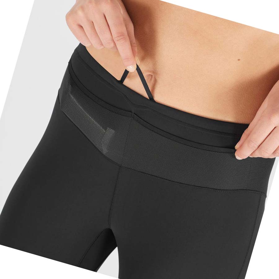 Pantalones Salomon XA WARM Mujer Negros Negros | MX 2371RVD